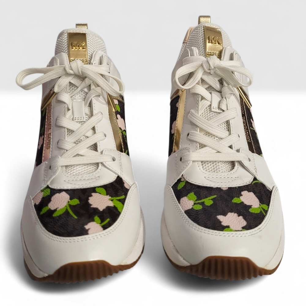 Michael Kors Georgie Floral Sneakers SIZE 10M